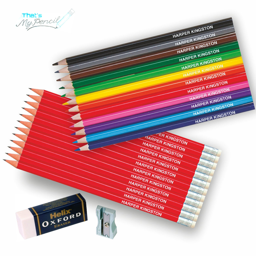 Helix Oxford Crayons de Coloriage En Portefeuille - Variés